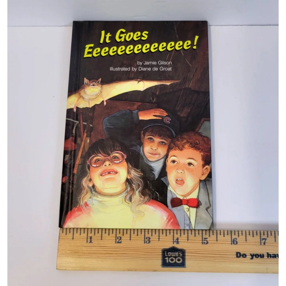 It Goes Eeeeeeeeeeeeeee! Jamie Gilson Hardcover Kids Book 1995 Clarion Books